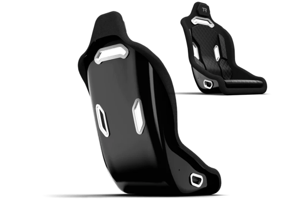 TRX Hybrid Fixed Fiberglass Seat - All Black