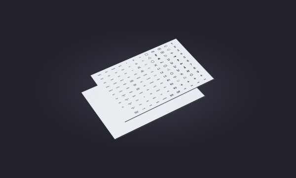 Fanatec Button Caps and Sticker Set - Image 2