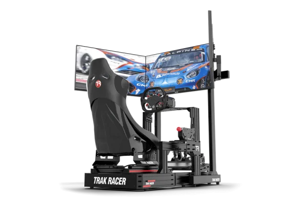 Trak Racer Freestanding Triple (3) Monitor Stand - up to 45" displays