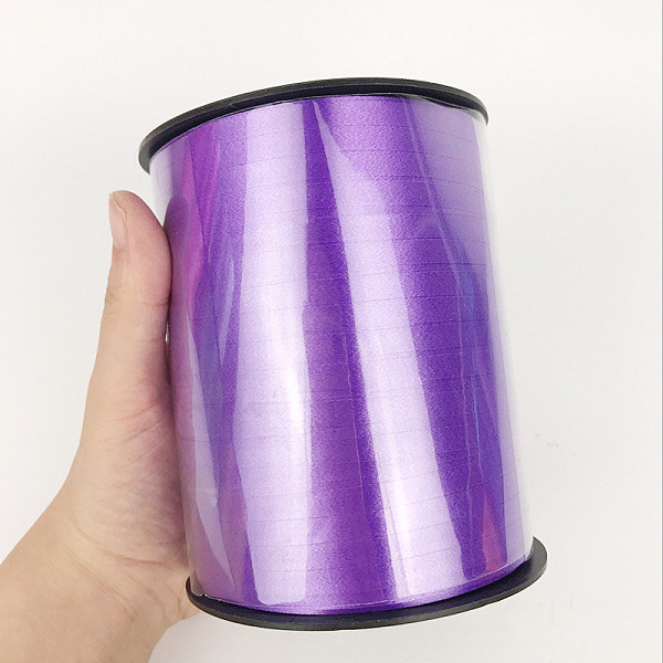 PandaHall Balloons Ribbon, Curling Ribbon, for Party Decoration, Blue Violet, 1/4 inch(5mm), about 500yards/roll(457.2m/roll) Polyester...