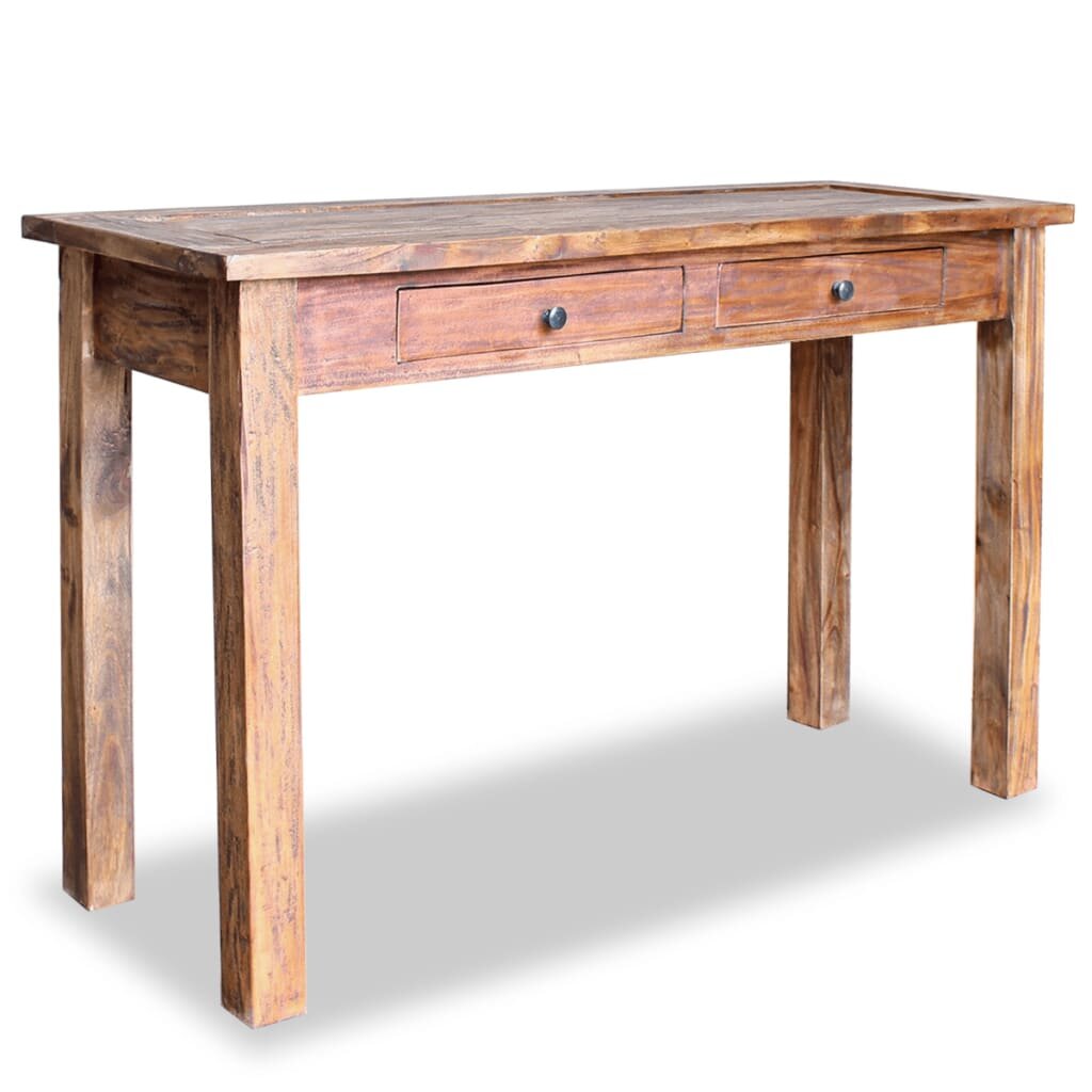 Console Table Solid Reclaimed Wood 48.4"x16.5"x29.5"
