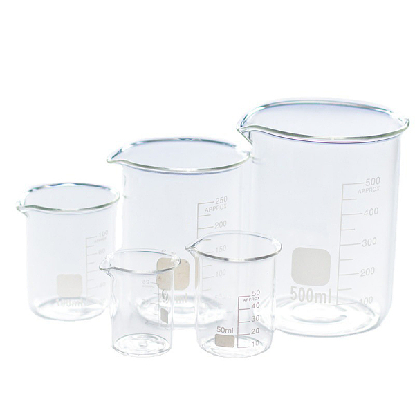PandaHall Glass Measuring Cup Tools, Graduated Cup, Clear, Capacity: 250ml(8.45fl. oz) Glass Clear