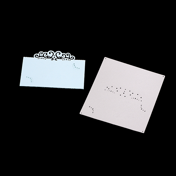 PandaHall Post Card Frame Carbon Steel Cutting Dies Stencils, for DIY Scrapbooking/Photo Album, Decorative Embossing DIY Paper Card, Matte...