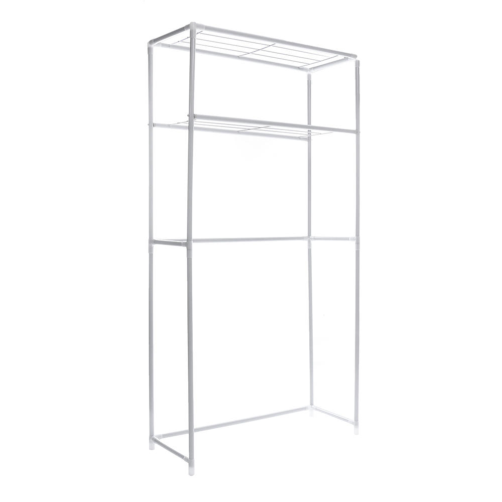 3 Shelf Over Washing Machine Storage Unit Storage Rack Laundry Kitchen Bathroom Shelf Rack