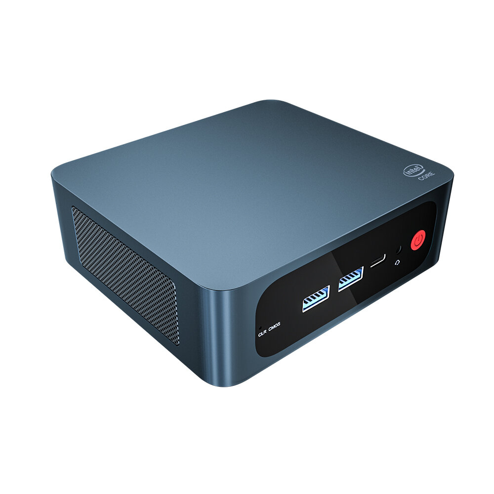 TRIGKEY Speed S1 Mini PC Intel i3-8109U 16GB DDR4-2400MHz RAM 500GB SSD WiFi5 RJ45 1000M LAN HDMI Type-C Dual Screen 4K