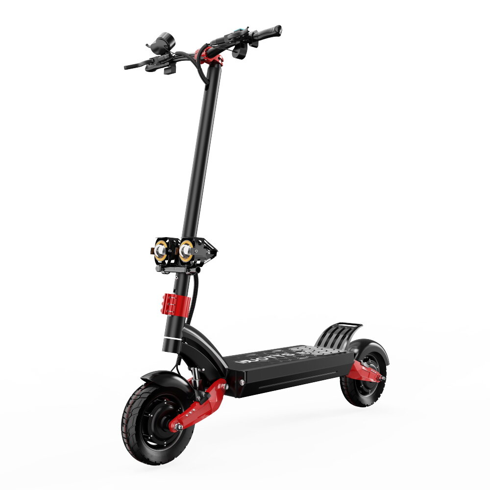 [EU Direct] DUOTTS D10 1600W*2 60V 20.8Ah Dual Motor 10in Folding Electric Scooter Oil Brake 60-80KM Range E-Scooter