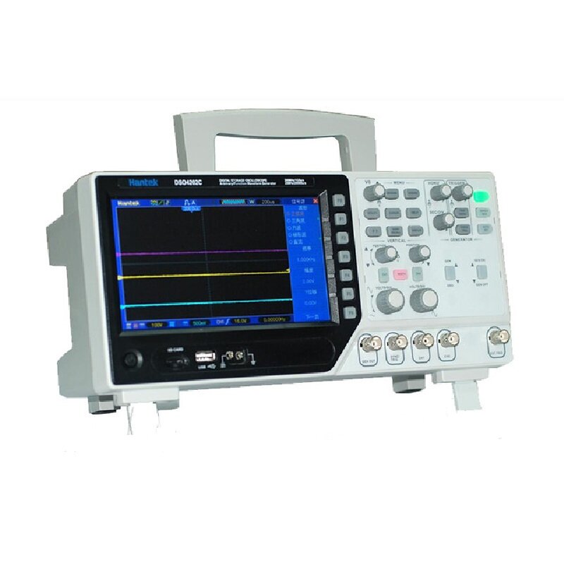 Hantek DSO4202C 2 Channel Digital Oscilloscope 1 Channel Arbitrary/Function Waveform Generator From